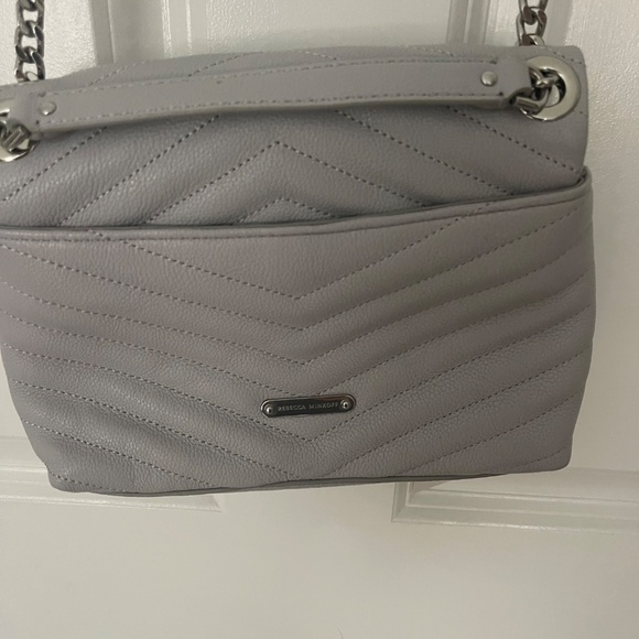 Rebecca Minkoff Edie Crossbody – Ice Grey – NWT - Picture 3 of 4